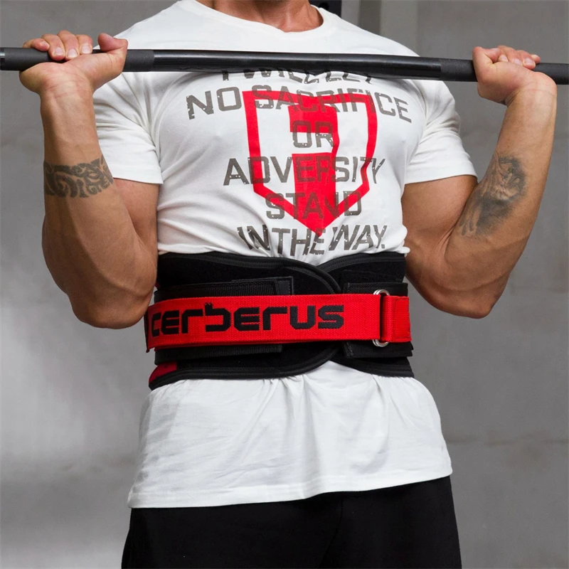 סרברוס המותניים מאמן כושר, אביזרי ספורט בטיחות פיתוח גוף Powerlifting המותניים תמיכה אימון Musculation כושר חגורה עבור גברים . ' - ' . 0