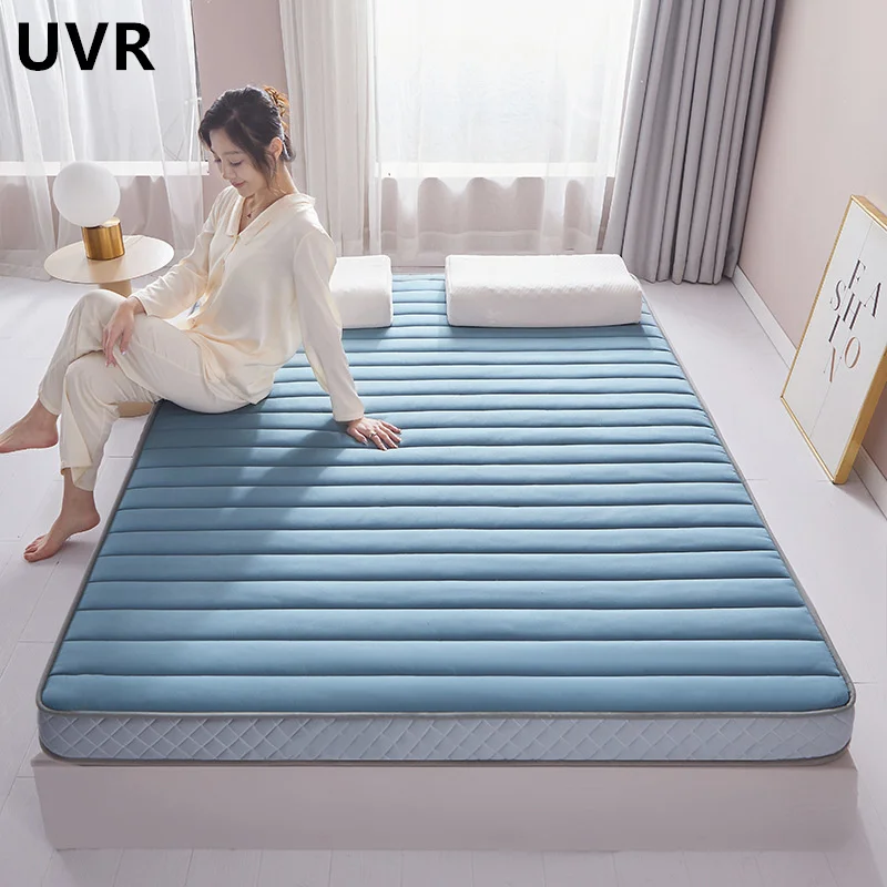 UVR טאטאמי משטח מיטה סרוגים כותנה לטקס הליבה הפנימית תלת מימדי המזרון מלון Homestay החלקה הרצפה מחצלת בגודל מלא . ' - ' . 1