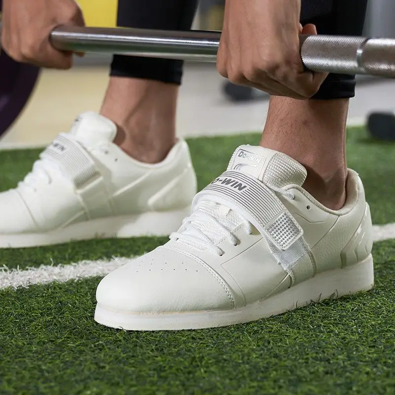 מקצועי Powerlifting גברים נעלי נשים מאוזנת סקוואט משקולות נעליים תמיכה הרמת משקולות מגפיים מקורה נעלי אימון . ' - ' . 1