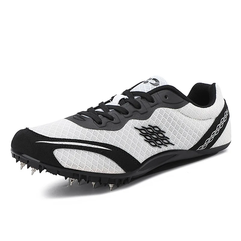 גברים מסלול שדה נשים נעלי דוקרנים נעלי ספורט ספורטאי אימון ריצה קל מירוץ התאמה ספייק נעלי ספורט גודל 36-45 . ' - ' . 2