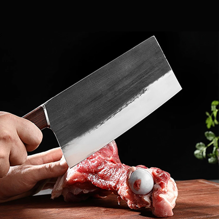 יד מזויפים מטבח סכין קצבים מקצועיים קצבים תוקע סכין שף חיתוך סכינים חדות חיתוך חיצוני קמפינג כלי . ' - ' . 3
