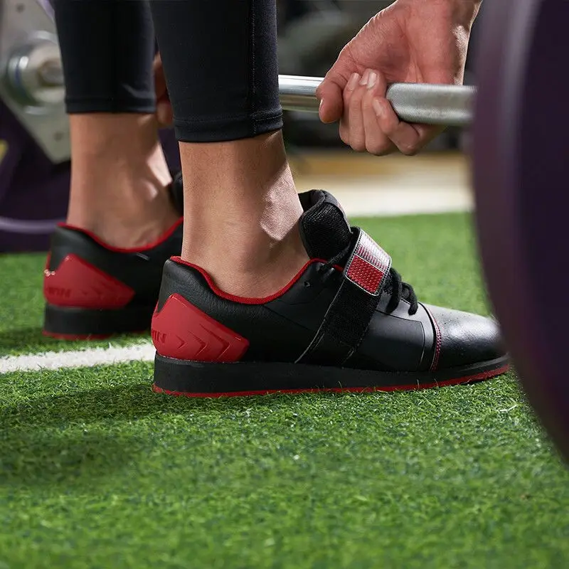 מקצועי Powerlifting גברים נעלי נשים מאוזנת סקוואט משקולות נעליים תמיכה הרמת משקולות מגפיים מקורה נעלי אימון . ' - ' . 3