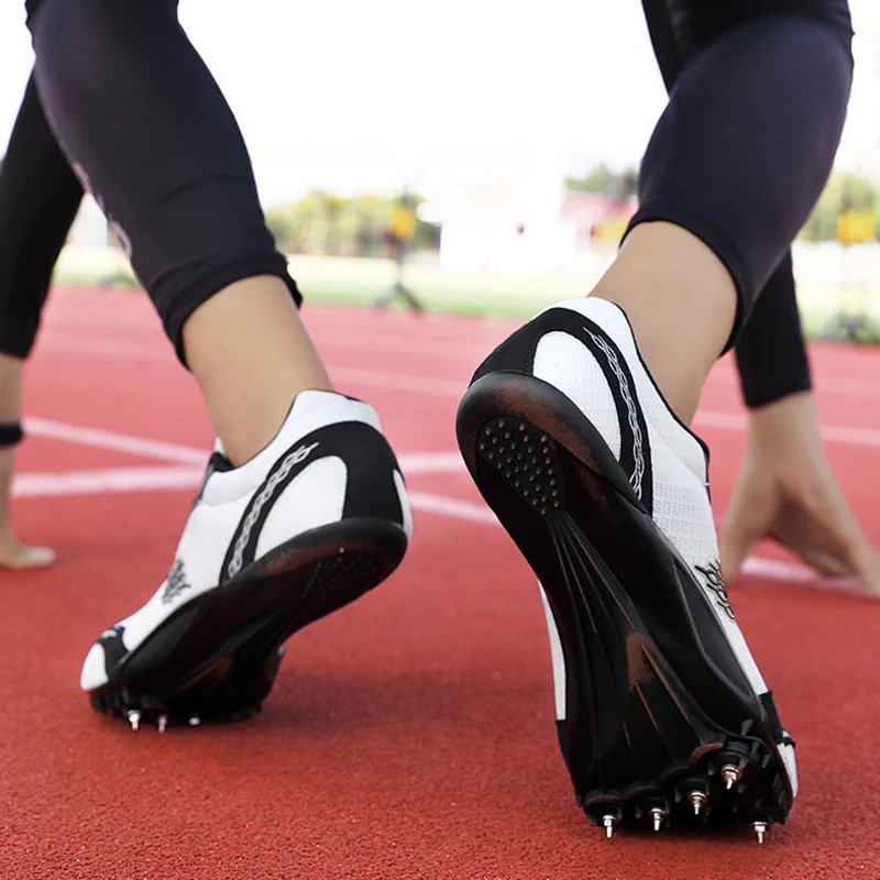 גברים מסלול שדה נשים נעלי דוקרנים נעלי ספורט ספורטאי אימון ריצה קל מירוץ התאמה ספייק נעלי ספורט גודל 36-45 . ' - ' . 5