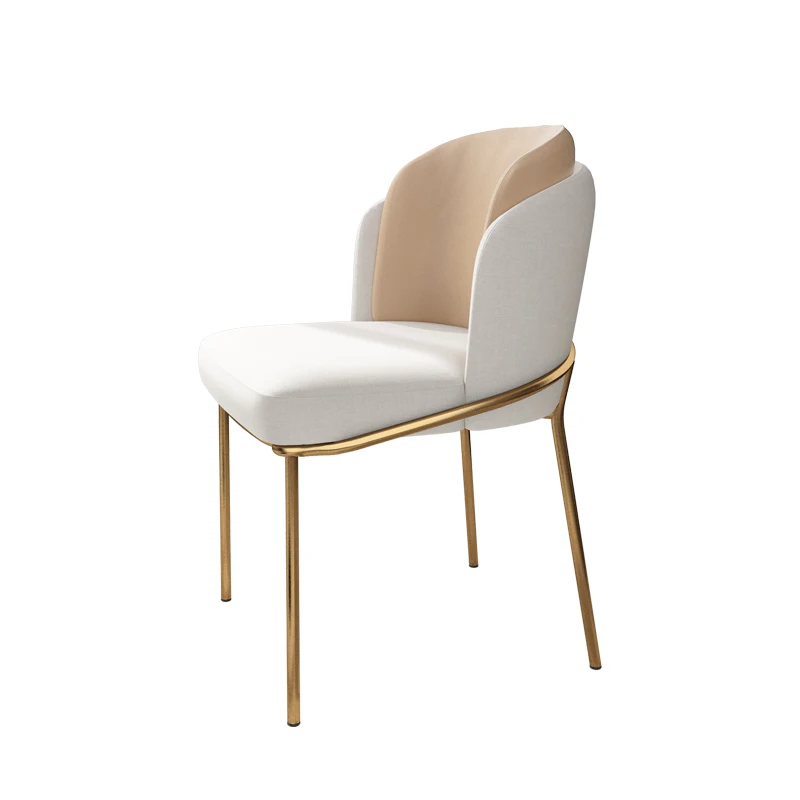 חדר השינה מרגיעה האוכל כיסא משרדי המודרנית שולחן איפור מעצב האוכל כיסא רך מטבח Silla נורדיקה עיצוב רהיטים . ' - ' . 5