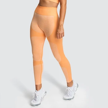 אנרגיה חיונית חלקה חותלות גבוהות המותניים מכון כושר לדחוף את מועכת את התחת חותלות ספורט טייץ ללבוש אתלטי נשים יוגה מכנסיים