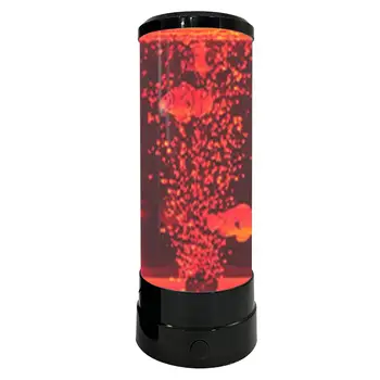 בועת הדגים המנורה מלאכותי של דגים, תאורה לאקווריום המנורה מלאכותי מציאותי אקווריום המנורה שינוי צבע על קפה השינה