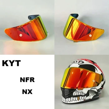Cascos KYT קסדת מגן Lesn על KYT NFR NX מלאות פנים קסדת אופנוע השמשה אנטי UV Capacete פארא מוטו הקסדה אביזרים