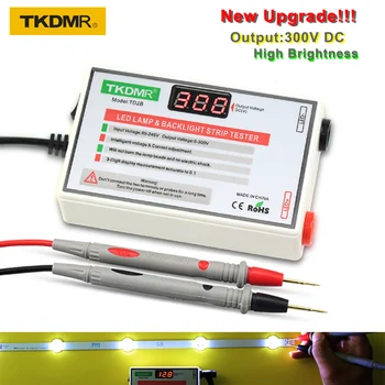 TKDMR מנורת LED חרוז תאורה אחורית הבוחן לא צריך לפרק LCD מסך כל רצועות LED אורות תיקון פלט בדיקת 0-300V
