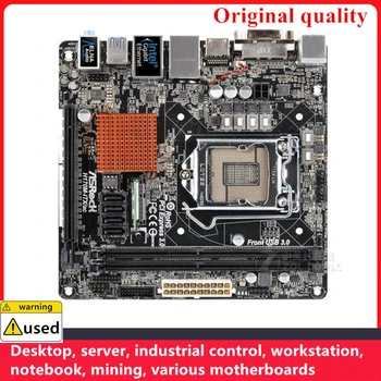 משמש ASROCK H170M-ITX/AC H170M-ITX ITX לוחות אם LGA 1151 DDR4 עבור אינטל H170 שולחן העבודה Mainboard M. 2 NVME SATA III USB3.0