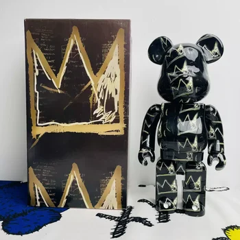 Bearbrick400% Basquia 8 רובוט מהדור ה-6 דור להיות@rbrick 28cm אופנתי צעצוע של בובת בונה דוב קישוט