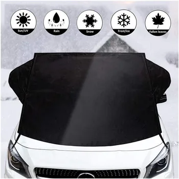 1Pcs אוטומטי שמשת המכונית כיסוי שלג השמשה חלון כיסוי שמש בצל שמשיה רכב השמש מגן אוטומטי Accessorie