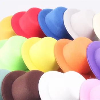 18 צבע 13CM Fascinator כובע DIY Millinery אביזרי שיער Millinery אביזרי שיער מסיבת Fascinator בסיס Mini העליון HatMYQH002