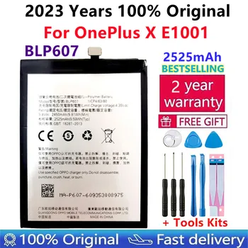 100% מקוריים BLP607 החלפה סוללה עבור OnePlus X E1001 נייד טלפון נייד+כלים בחינם