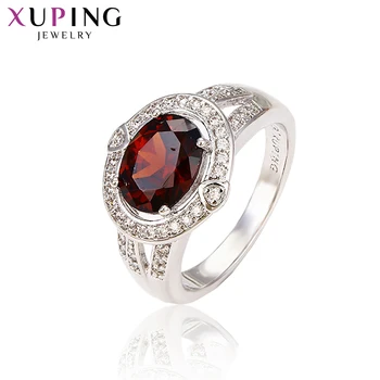 Xuping אופנה לנערות טבעת אופנתית סינטטי דמוי יהלום תכשיטי יוקרה בציר מסיבת חתונה מתנות 12909