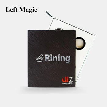 Rining מהפכני הטבעת מערכת קסמים Magie הטבעת מעטפת המופיעים Disapper לסגור אשליה גימיק אביזרים קומדיה