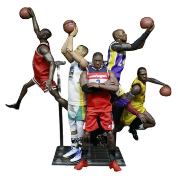 כדורסל NBA כוכב S. H. Figuarts 1/9 פעולה מטלטלין מודל איור צעצוע קישוט פסל אוסף לינדון ג 'ונסון קובי קארי מק' גריידי