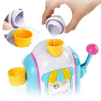 ילדים באמבטיה של מים צעצוע גלידה בעבודת יד כיף צעצוע מקלחת בועות חרוט מים היוצר התינוק קצף Diy מלאכה סכום P1s2