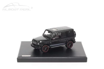 1/43 כמעט אמיתי על מרצדס G63 AMG 2019 Diecast Model רכב שחור/אפור הרפתקאות ערכת צעצועים מתנות תחביב תצוגת קולקציית קישוטים