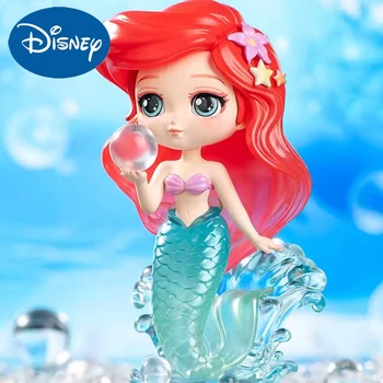 מקורי דיסני הנסיכה להבין את שלגיה, בת-הים הקטנה אריאל רפונזל פסלון Kawaii דהוי מודל פסל לילדים מתנת צעצוע