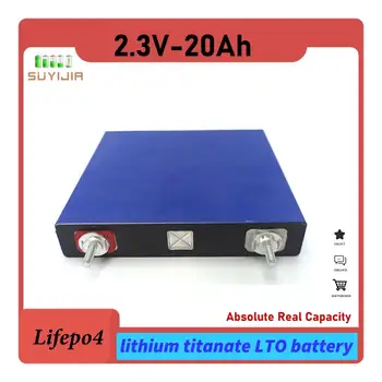 2.3 V Lifepo4 סוללת ליתיום 20Ah ברזל פוספט LTO נטענת הסוללה 20A מתאים אופנוע מנוע סוללה השיפוץ, הרבעה