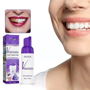 הלבנת שיניים משחת שיניים לאורך זמן הלבנת ניקוי אוטומטי טרי נשימה עמוקה מנטה סבון Teethpaste משחת שיניים Disp X0Q1