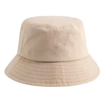 יוניסקס הקיץ מתקפל דלי כובע נשים חיצונית קרם הגנה כותנה ציד דייג כובע גברים השמש למנוע כובעים