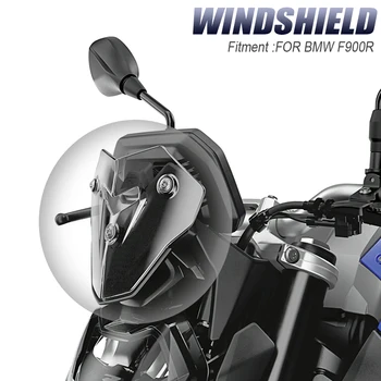 אופנוע ללא אביזרים תושבת ספורט השמשה הקדמית השמשה Viser מגן רוח העלה מגינים מתאים עבור ב. מ. וו F900R F 900R F900 R