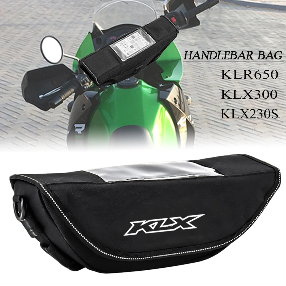 אופנוע אביזרים תיק עמיד למים אחסון הכידון תיק נסיעות תיק כלי העבודה עבור קוואסאקי KLR650 הרפתקאות ABS KLX300 KLX230S . ' - ' . 0