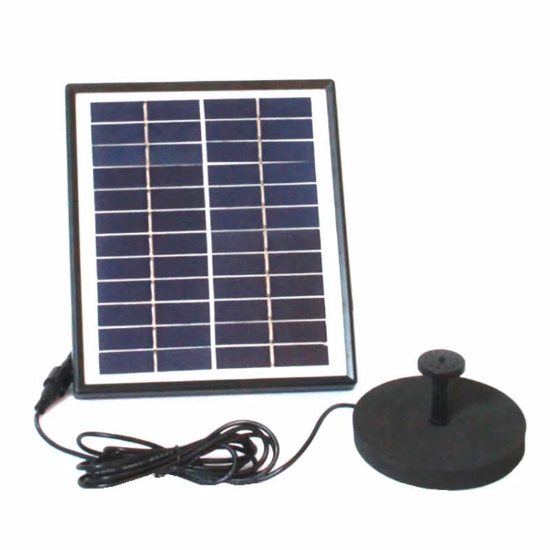 12V 5W סולארי, משאבת מים Brushless DC כוח סולארית המעיין לבריכה משאבת מים בגינה צמחים השקיה ערכת סולארית משאבת בריכה קיט . ' - ' . 1