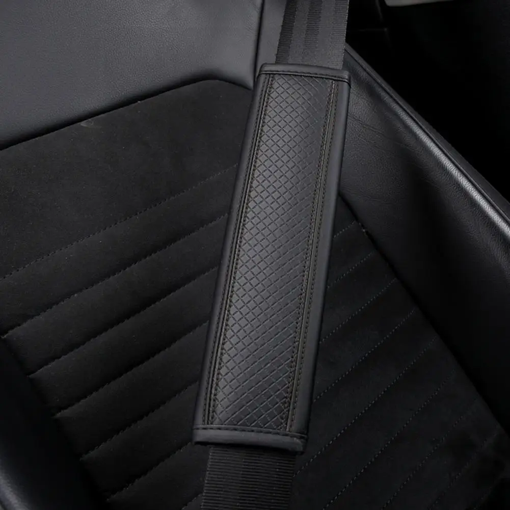2Pcs מושב מכונית מכסה חגורת בטיחות חגורת מגן רצועת כתף כיסוי מגן להגן על הצוואר המושב אביזרים . ' - ' . 1