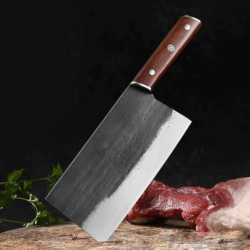 יד מזויפים מטבח סכין קצבים מקצועיים קצבים תוקע סכין שף חיתוך סכינים חדות חיתוך חיצוני קמפינג כלי . ' - ' . 1