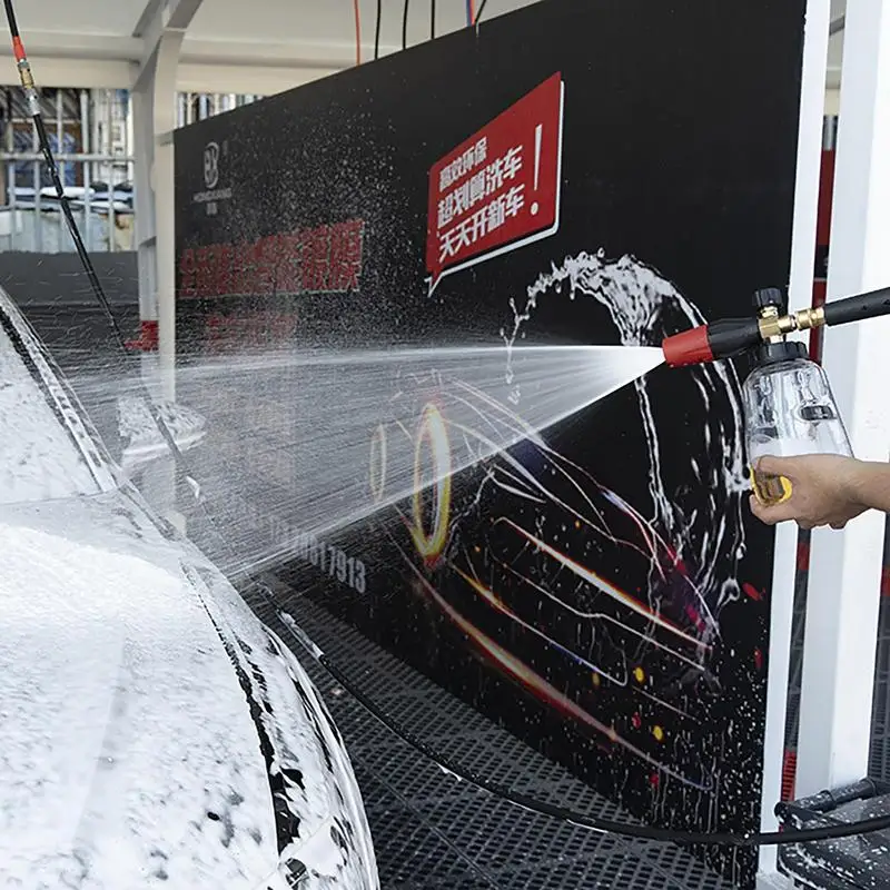 לשטוף את המכונית תותח קצף 1000ml ידני נייד שלג, תותח קצף בקבוקים שקופים לשטוף את המכונית אביזרים ערכת UniversalSpray קצף . ' - ' . 1