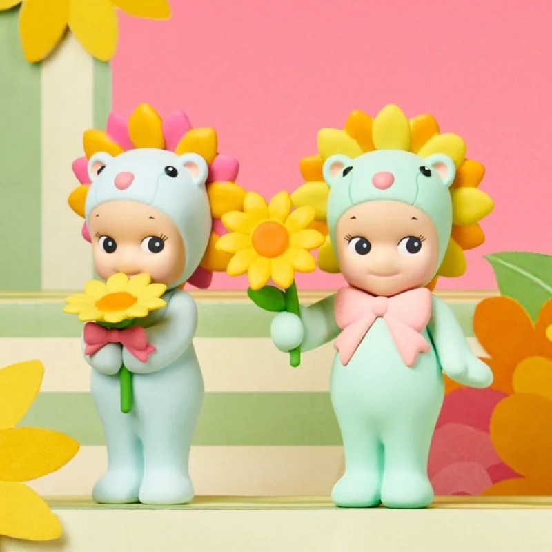סוני אנג ' ל פרחים מתנה עיוור תיבת סדרת בובות קישוט ילדה היד מתנה מתנה קופסת המסתורין עם קשת חינניות אריה פרחים . ' - ' . 1