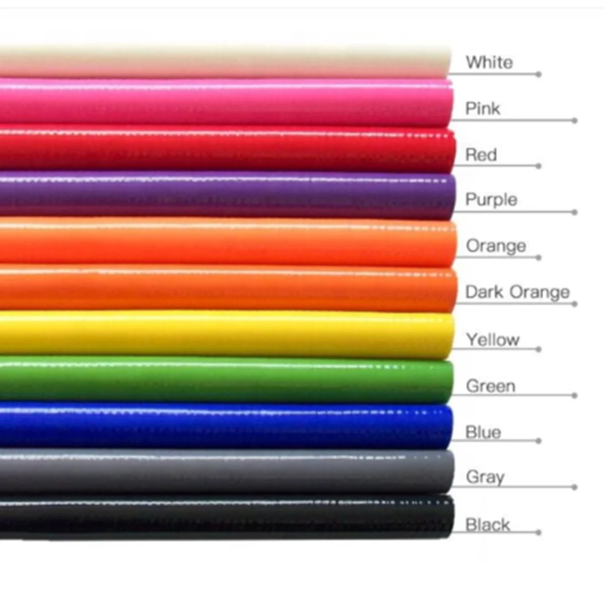 עבור פורד פוקוס RS MK2 2009-2011 להגביר סיליקון צינורות צינור צינור ערכת 4 רובדי 8Pcs 10 צבעים . ' - ' . 1