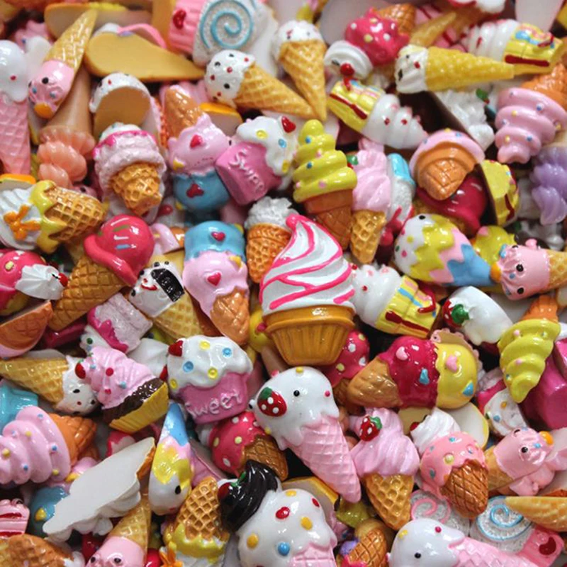 10Pcs מיני ממתקים, סופגניות לחם בובה מזון בקנה מידה בובות מיניאטורי עוגה אביזרי בית מלאכה עיצוב עוגה ילדים, מטבח, צעצועים מתנה . ' - ' . 2