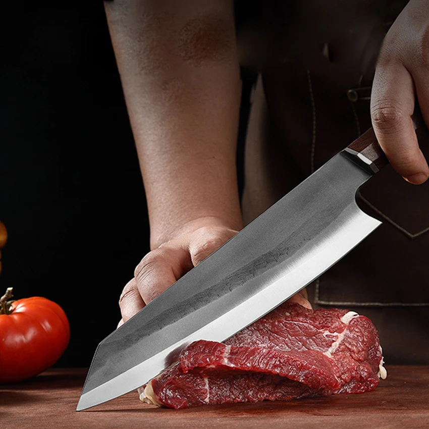 יד מזויפים מטבח סכין קצבים מקצועיים קצבים תוקע סכין שף חיתוך סכינים חדות חיתוך חיצוני קמפינג כלי . ' - ' . 2