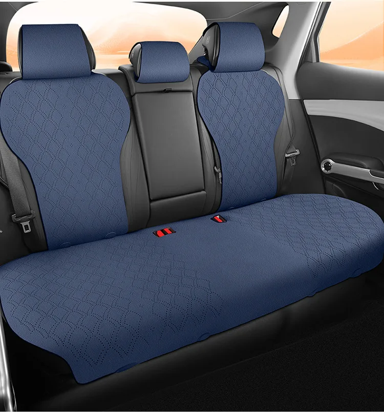 מושב מכונית מכסה חצי חבילת זמש לנשימה ארבע עונות אוניברסלי נוח אוטומטי מושבים כרית BYD אטו 3 יואן בנוסף 2023 . ' - ' . 2