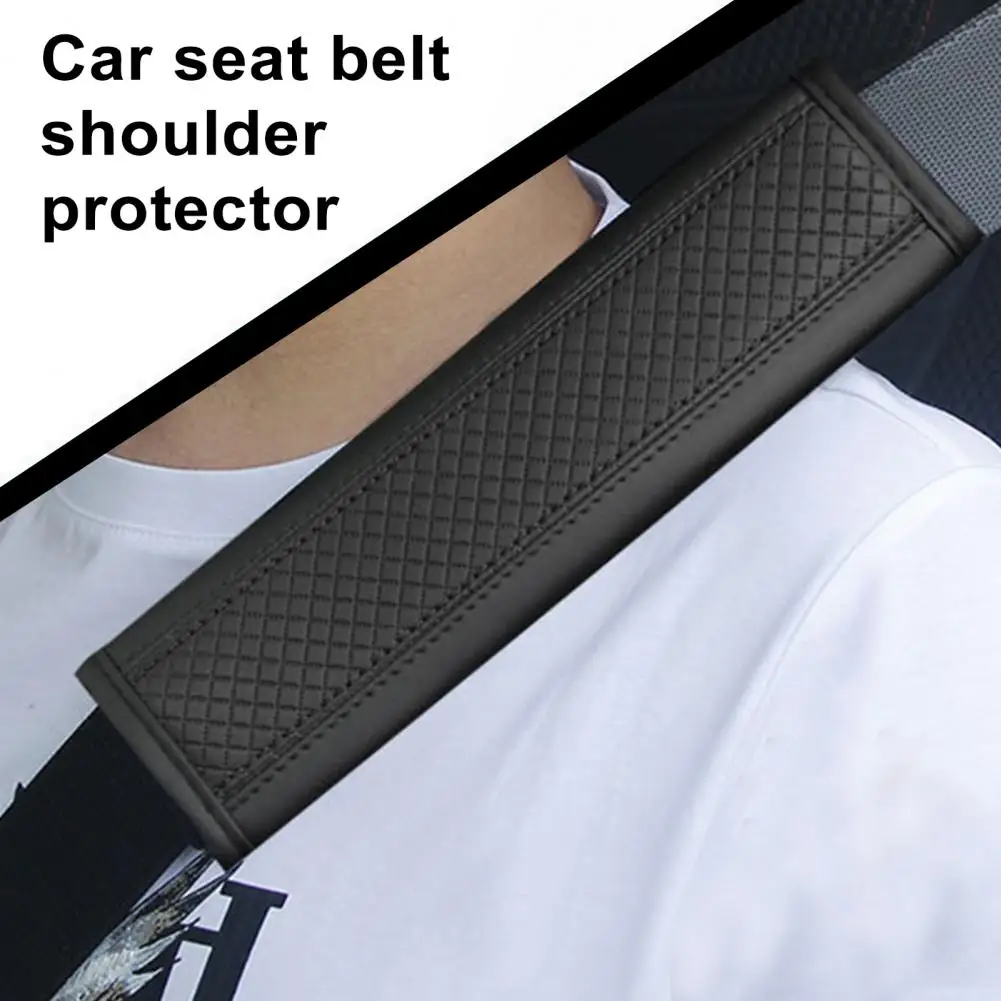 2Pcs מושב מכונית מכסה חגורת בטיחות חגורת מגן רצועת כתף כיסוי מגן להגן על הצוואר המושב אביזרים . ' - ' . 3