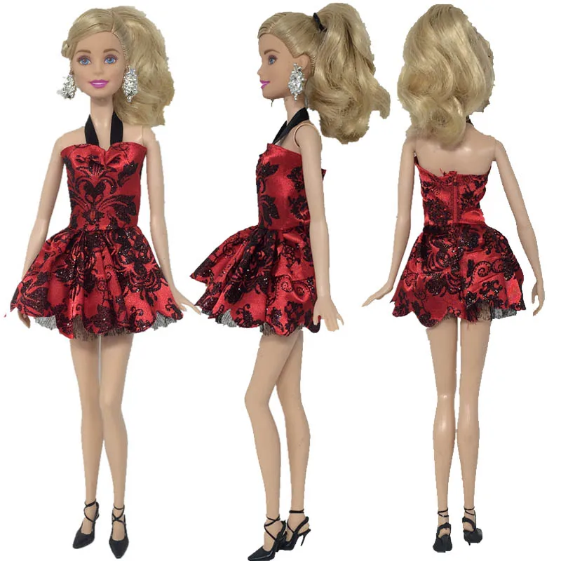 7pcs/lot אופנה 1/6 בובת בגדים עבור ברבי הנסיכה אופנה בובה ללבוש מזדמנים שמלת מסיבת עבור BJD בובות אביזרים לילדים צעצועים . ' - ' . 5
