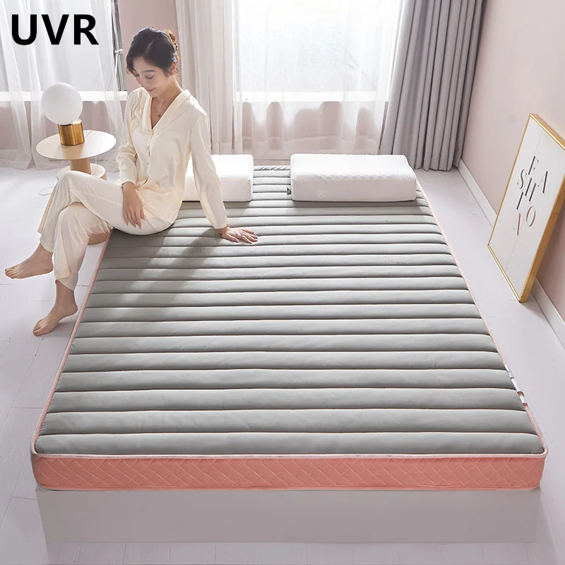 UVR טאטאמי משטח מיטה סרוגים כותנה לטקס הליבה הפנימית תלת מימדי המזרון מלון Homestay החלקה הרצפה מחצלת בגודל מלא . ' - ' . 5