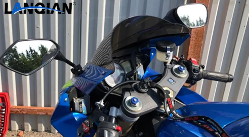 אופנוע האחורית מראות צד סט חדש זוג אחד Moto אופנועים CNC אלומיניום עבור הונדה CBR650F CBR600RR CBR954RR CBR650R 08-17 . ' - ' . 5