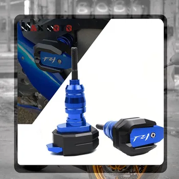 עבור ימאהה FZ6 S פייזר FZ1 FZ8 FZ1N אופנוע CNC נופל הגנה מסגרת המחוון Fairing שומר Crash Pad-מגן