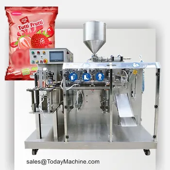 אוטומטי אגוזים גרגר מזון דוי, נרתיק Multihead Weigher במשקל אורז התערובת של העוגיות תיק Doypack Multi-פונקציה מכונות אריזה