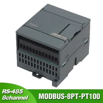 MODBUS-8PT-PT100 8-ערוץ התנגדות תרמית אות מדידת טמפרטורה מודול RS485 Profibus פלט תמיכה MODBUS-RTU