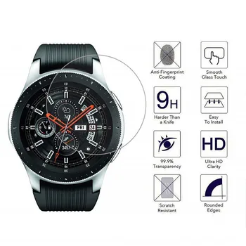 2pcs/lot מזג זכוכית השעון עבור Samsung Galaxy לצפות 42mm 46mm סרט מגן מסך עבור לצפות 3 41 45mm ציוד S3 SmartWatch
