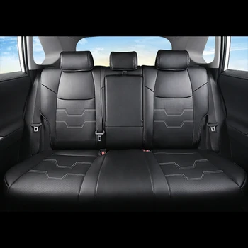המכונית כיסוי מושב להגדיר עבור טויוטה RAV4 רב 4 2020 מושבים מגן 5 מושבים על דלק ברכב היברידי המכונית המושב הקדמי ואת המושב האחורי