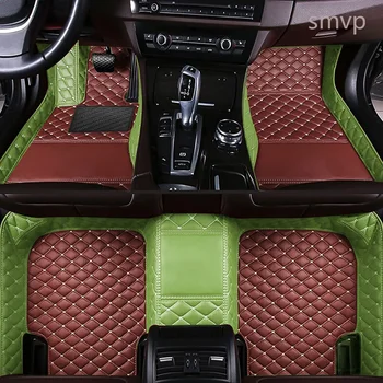RHD המכונית מחצלות עבור ניסאן X-טרייל Xtrail 2021 2020 2019 2018 (7 מושבים) הפנים אביזרים שטיח מכוניות כיסוי מותאם אישית