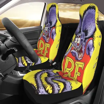 החולדה פינק המכונית כיסוי מושב מותאם אישית הדפסה אוניברסלי מול מגן אביזרים כרית להגדיר