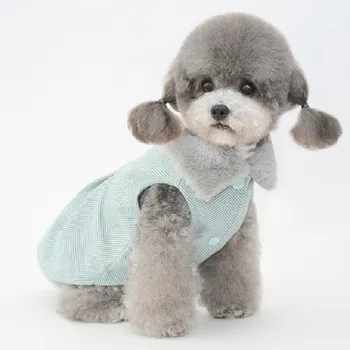 אלגנטי כלב בגדי החורף הכלב חיית המחמד מעיל מעיל מעיל החתול יורק פומרניאן ' יוואווה מלטזי קטן גור כלבים תלבושת תלבושות