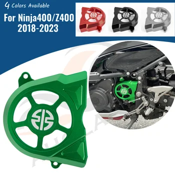 על קוואסאקי נינג ' ה Z 400 2018-2023 2022 Ninja400 Z400 מול שרשרת כיסוי אופנוע שקוף שרשרת ציוד מגן אביזרים